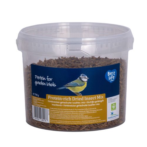 Protein-rich Dried Insect Mix 700g (bucket)
